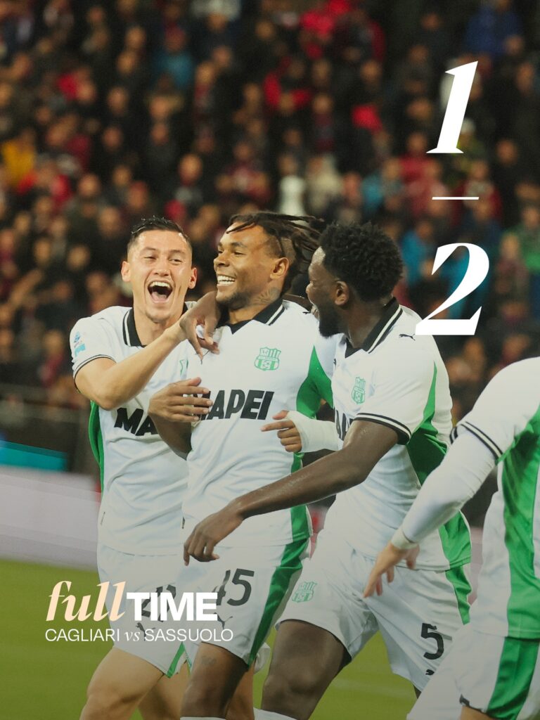 Pertandingan Cagliari vs Sassuolo