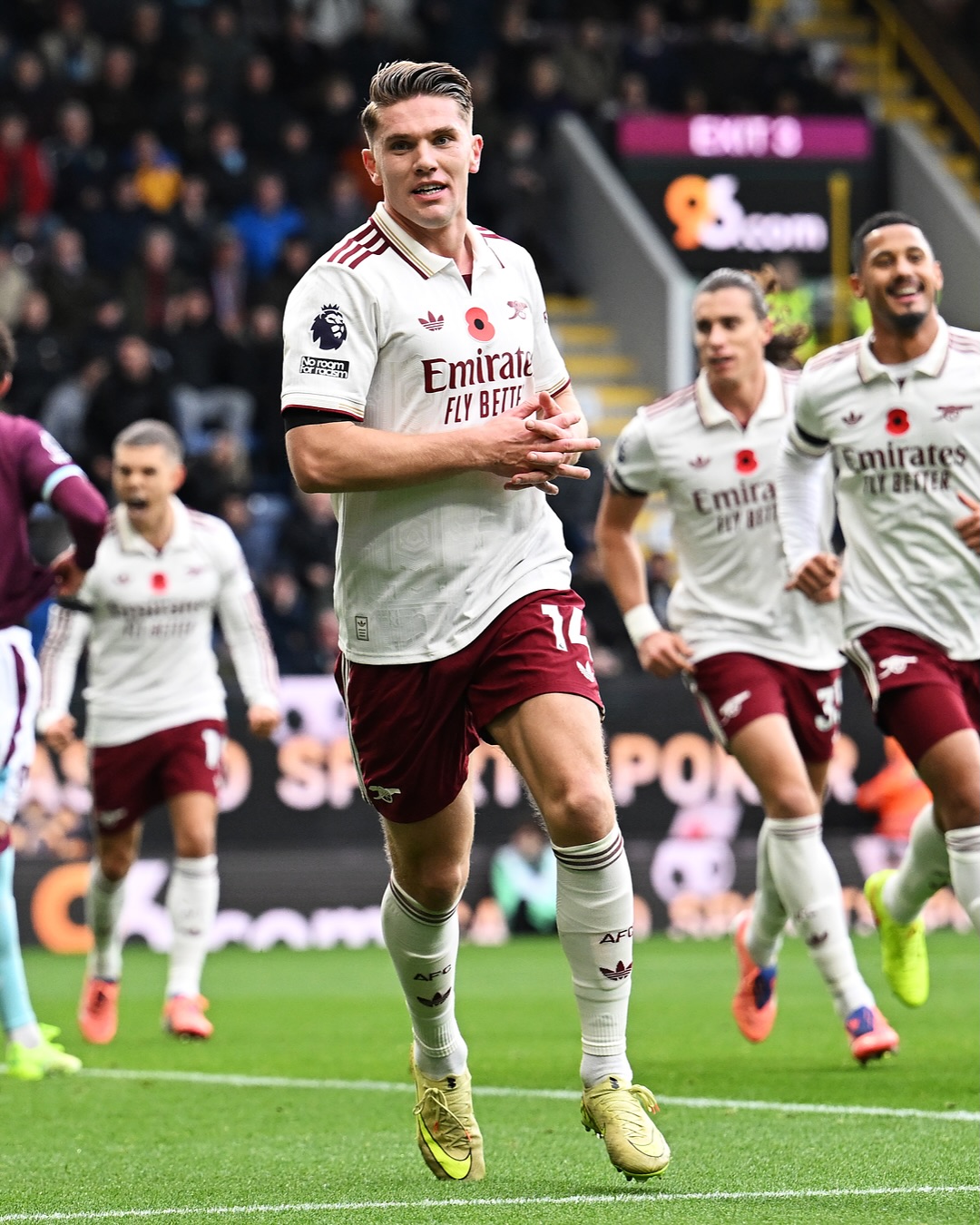 pertandingan Burnley vs Arsenal
