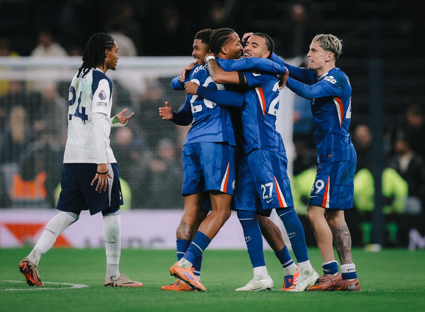 Skor Tottenham vs Chelsea