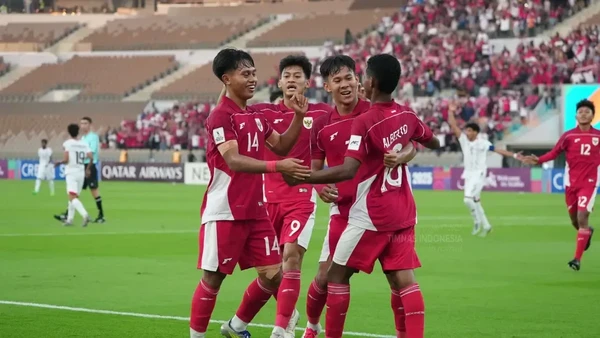 Tayangan Live Indonesia vs Zambia