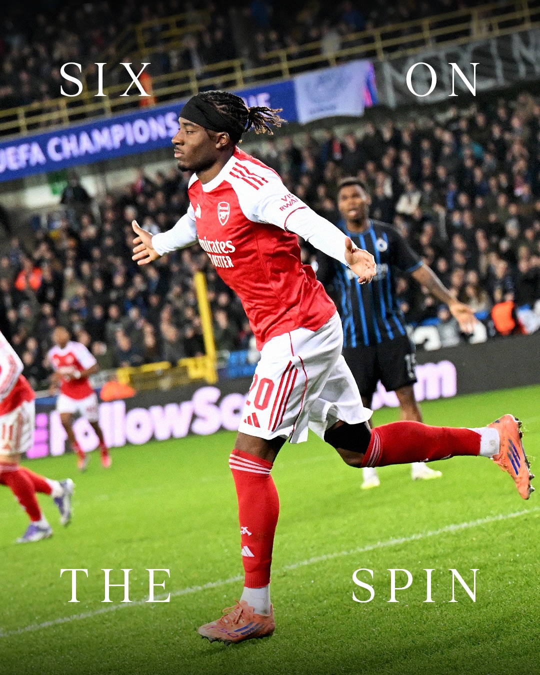 Tayangan Live Club Brugge vs Arsenal