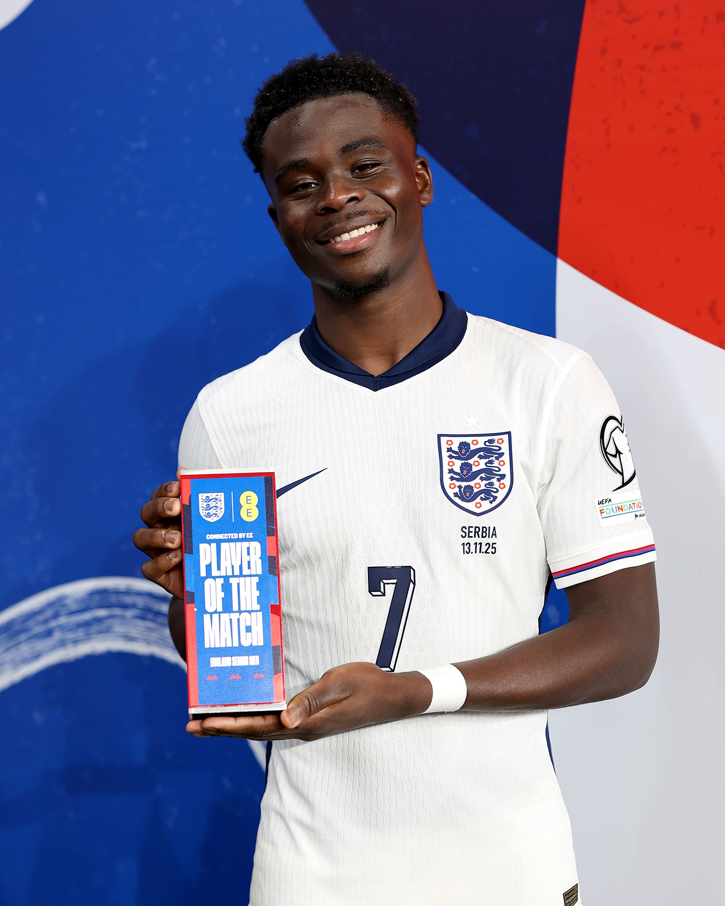 Bukayo Saka di Tim Nasional Inggris