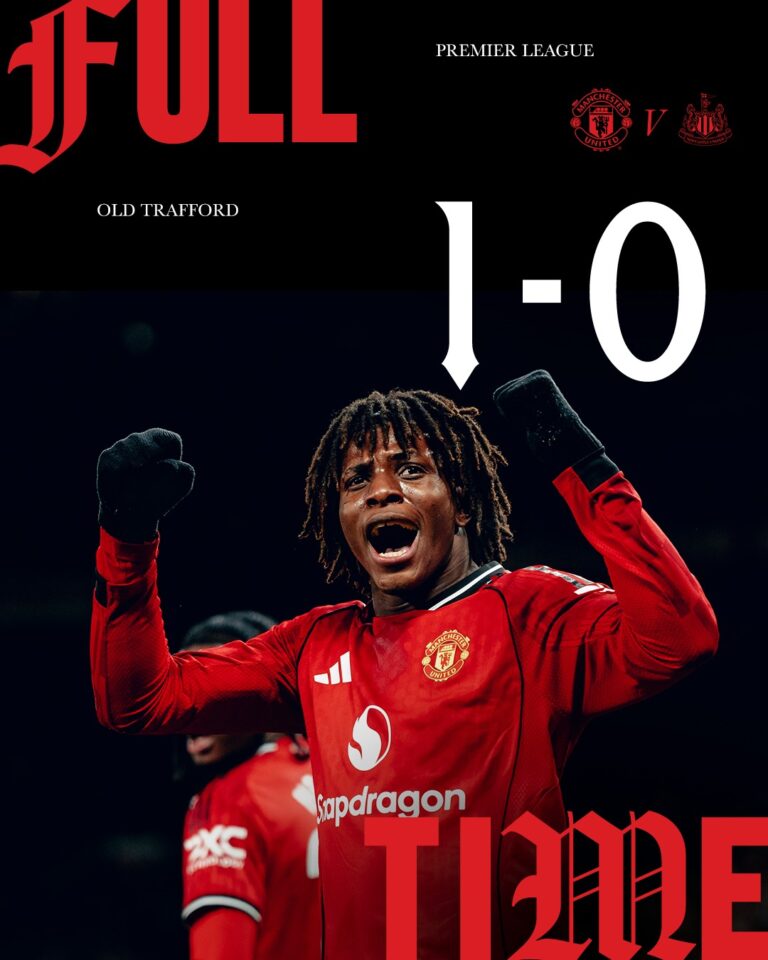 Hasil Pertandingan: Man United vs Newcastle