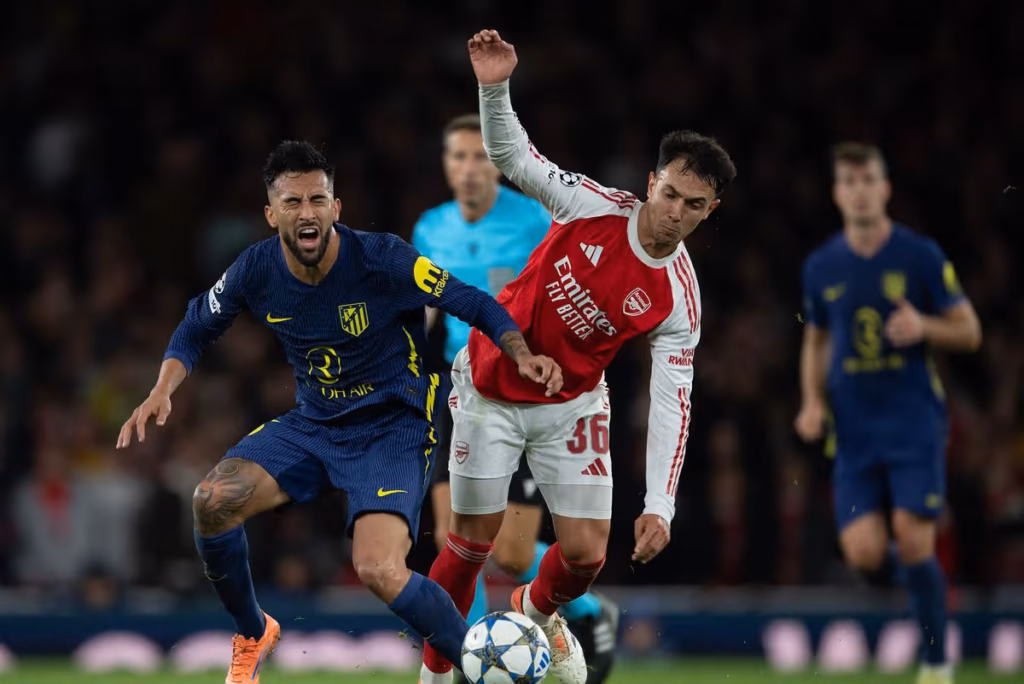 Pertandingan panas antara Arsenal vs Atletico Madrid