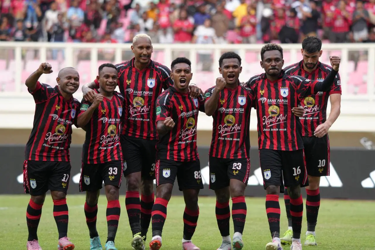 Persipura Siap Tempur Mutiara Hitam