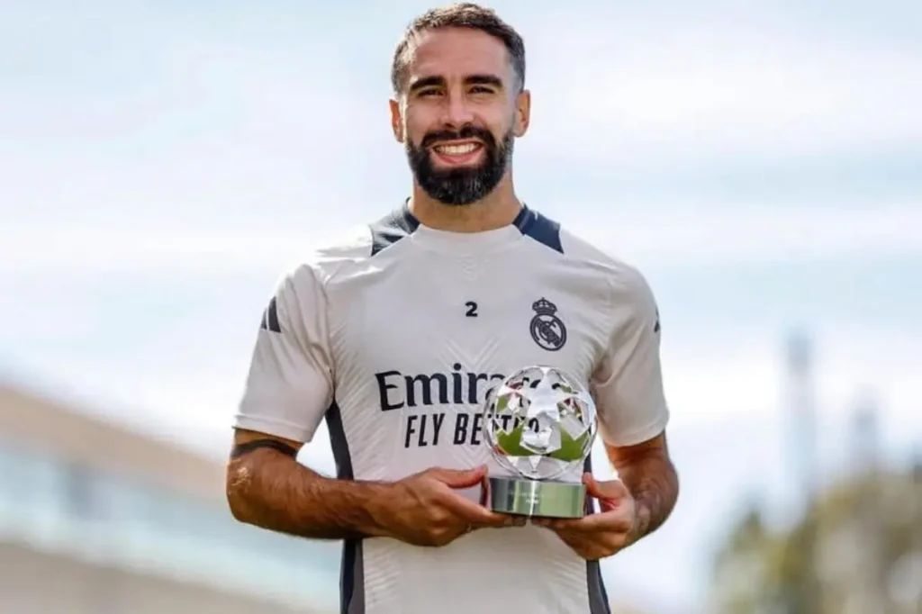 Dani Carvajal kapten Real Madrid