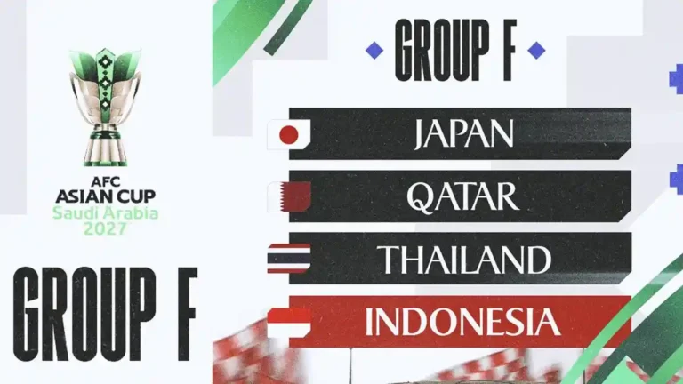 Hasil Drawing Piala Asia 2027 Indonesia Masuk Grup F Bersama Jepang Dan Qatar