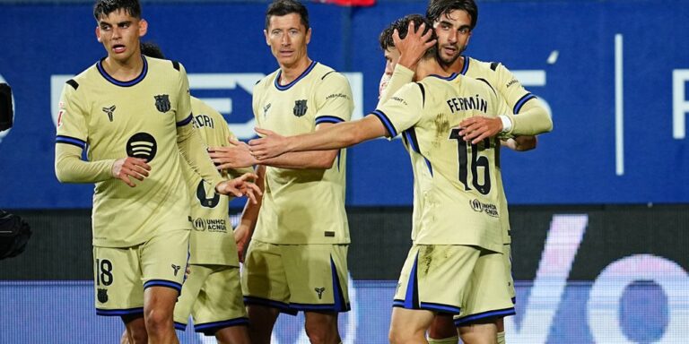 Hasil Osasuna vs Barcelona