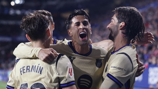 Jalannya Pertandingan Osasuna vs Barcelona