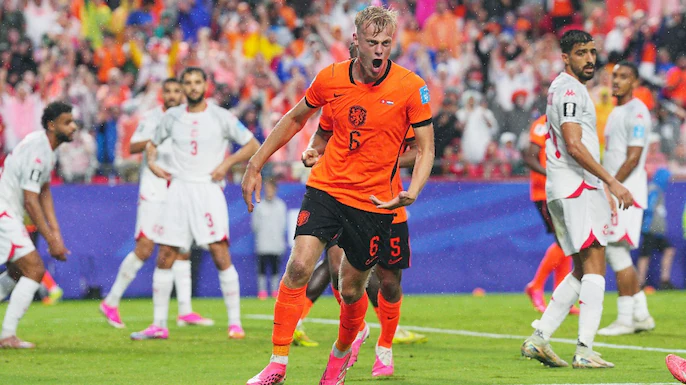Belanda vs tunisia